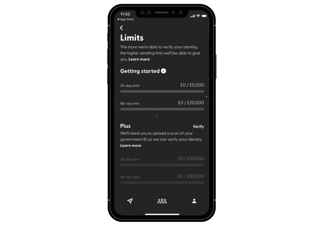 atlantic money limits